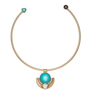 Capri Convertible Open Collar Necklace-n409